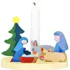 Image de Eduplay 210072 Bougeoir de Crèche de Noël