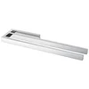 Image de Avenarius Porte-serviettes pour meuble de salle de bain à 2 bras en laiton chromé 33 cm