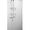 Image de Support de douche étagère douche panier avec 2 paniers à suspendre avec porte-serviettes et verre Raclette