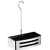 Image de Avenarius Panier de douche Serviteur, Accessoire Rangement Salle de Bain, 222 x 67 x 112 mm, à suspendre (Ø 35 mm), série 3 paniers HSN 9014040010