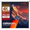 Image de celexon Economy Écran de Projection Manuel 100" | 180x180 cm 1:1 | Écran 4K, Full-HD Extensible manuellement pour Les Projections Home Cinéma & Bureau | Montage Mural & au Plafond/à Suspendre