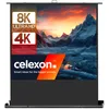 Image de celexon Écran de Projection Portable Ultramobile Plus Professional Pull-Up 55" | 120x90 cm 4:3 | Écran de vidéoprojecteur 4K Full HD à déploiement Rapide | poignée de Transport + système à Ciseaux