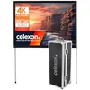 Image de celexon Écran de Projection sur Cadre Pliable Mobile Expert 150" | 305x229 cm 4:3 | Écran sur Pied pour intérieur & Plein air | pour vidéoprojecteurs 4K Full HD | Valise à roulettes Incluse