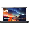 Image de celexon Écran de Projection de Table Mini Professional 30" | 66x37 cm 16:9 | Mini écran Portable 4K avec mât télescopique | Montage Rapide | idéal pour pico projecteurs & vidéoprojecteurs compacts