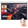 Image de celexon Professional Plus V2.0 écran de Projection sur Batterie 100" | 200x150 cm 4:3 | écran 8K, Full HD pour vidéoprojecteurs avec câble de Charge & télécommande | Montage Mur/Plafond