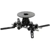 Image de celexon Support Plafond pour vidéoprojecteur Universel MultiCel OMG-1000 LuxusLine Noir | orientable, inclinable & réglable en Hauteur | Rotation de 360° et Distance de 13,5cm / 28,5-43cm | Max. 30Kg