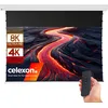 Image de celexon Écran de Projection motorisé UST celexon HomeCinema Plus en Blanc 110" | 243.5x137 cm 16:9 | 4K Full HD 3D | Écran pour vidéoprojecteurs à focale Ultra-Courte | pour Montage au Plafond/Mur