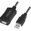 Image de LogiLink UA0001A Câble USB 2.0 avec répéteur 5 m Noir