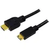 Image de LogiLink CH0023 Câble HDMI V1.4 avec Ethernet 19-pin A Mâle/C Mâle 2 m Noir
