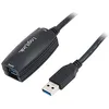 Image de LogiLink UA0127 Câble USB 3.0 avec répéteur 5 m Noir