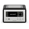 Image de sonoro Relax Radio Internet avec Bluetooth et USB (Minuteur de sommeil, FM, DAB Plus, WiFi, Spotify, Amazon, Deezer, Meditation) Radio Réveil Radio Réveil Noir