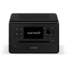 Image de sonoro Elite Internetradio avec lecteur CD (FM, DAB Plus, podcasts, Spotify, Amazon Music, Deezer) Noir mat