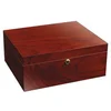 Image de Trieste adorini Humidor - Deluxe, jusqu'à 75 cigares, en Bois de Rose et de Bois de cèdre Espagnol, avec Serrure et hygromètre Cheveux précis -Brown-