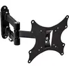 Image de TecTake Support Mural TV pour écran de 43cm à 94cm (17 à 37") Pivotant + Inclinable Max VESA 200x200 Noir