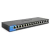 Image de Linksys Switch Non Manageable Gigabit Avec 16 Ports Lgs116-Eu (ethernet Maison et Bureau Avec Boîtier Métallique, Séparateur ethernet au Mur Ou sur Un Bureau, Plug & Play)