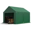 Image de TOOLPORT Tente de Stockage 3x4 m abri bâche PVC 700 N imperméable Vert foncé