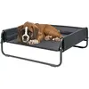 Image de Maelson Lit Souple pour Chien - Pliable - Anthracite - Taille M - 71 x 71 x 29 cm