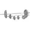 Image de Kit complet Set d haltère long et curl avec poignées 108 Kg