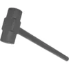 Image de GORILLA SPORTS® Marteau de Fitness - Poids de 6kg à 30kg, Poignée Creuse, en Fonte d'Acier, Noir - Hammer d'Entraînement, Macebell, pour Stabilité et Force Training, Massue de Musculation, Levage, Gym