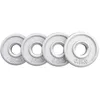 Image de GORILLA SPORTS® Disque Haltere - Simple/Jeu, 1,25-30kg, Fonte, 30/31mm, Chromé - Disque Musculation, Poids Fonte Musculation, Poids Haltere
