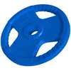Image de Gorilla Sports® Disque d'haltère 50/51 mm olympique en caoutchouc Gripper, 20 KG