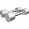 Image de GORILLA SPORTS® Haltères - Poids de 2-30 kg, Individuel/Ensemble, Ronds, Antidérapante, Acier, Chromé - Haltères Courts, Dumbbell, Musculation, Entraînement, Fitness, Gym Équipement, Haltérophilie