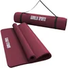 Image de Gorilla Sports - Tapis en mousse pour le sport à domicile - Mixte - Rouge (Ruby)190 x 60 x 1.5 cm