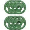 Image de Gorilla Sports® Disque d'haltère 50/51 mm olympique en caoutchouc Gripper, C: 30 KG (6 x 5 KG)