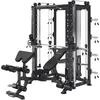 Image de MAXXUS Station Musculation Multifonction 10.1 - avec LAT Machine, Banc Musculation, Poignée de Rowing, Station de Trempage, Acier - Smith Machine, Power Rack, Appareil, Station, Multipresse, Home Gym