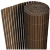 Image de [neu.haus] Brise-Vue Palissade en PVC Extérieur Clôture Réglable Résistant aux Intempéries Intimité pour Jardin Terasse Cache Balcon Anti-Moisissure Protection Renforcé Solide Marron 200 x 300 cm