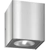 Image de LCD Up & Down Applique murale LED avec réflecteur 866lm 7 W 2 x LED Acier inoxydable Acier inoxydable Verre flotté