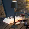 Image de LCD Lampe de table LED 5099, lampe à poser IP54 rechargeable à intensité