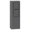 Image de 017 Colonne de prise graphite 2 prises LCD 017
