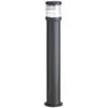 Image de LCD Borne lumineuse 1267 avec lamelles graphite hauteur 92 cm