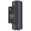 Image de LCD Applique d'extérieur LED 5155, 2 x 4 W, up & down, graphite, aluminium