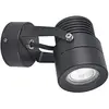Image de LCD Spot mural extérieur 5119, noir, Ø 7 cm, métal, IP54, GU10