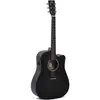 Image de Sigma Guitars DMCE-BKB Guitare électrique-acoustique western Blackburst