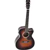Image de Sigma Guitars OMTC-1E Sunburst Gloss guitare électro-acoustique folk