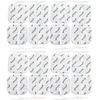 Image de 16 électrodes TENS EMS 5x5 cm   électrodes adhésives réutilisables pour appareils TENS/EMS   connecteur 2 mm   excellente conductivité   dispositif médical certifié   axion®