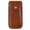 Image de Steak Champ Etui en Cuir pour la Fourchette à Viande Bull Fork : Pochette en cuir à fixer à la ceinture, avec rabat de sécurité et bouton-pression