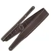 Image de Richter 1010 Brown / White Stitches Springbreak I Nappa sangle de guitare en cuir nappa