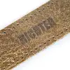 Image de Richter 1045 Worn Natural Slim Deluxe XL Guitar Strap sangle de guitare réglable en cuir