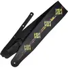Image de Richter 1640 Machine Head, Black, sangle de guitare