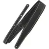 Image de Richter 1545 Black / Old Brass Springbreak I Concho sangle de guitare et basse vegan en cuir synthétique