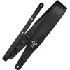 Image de Richter 1008BHW-C Brent Hinds Signature, Black/White Cross, sangle de guitare
