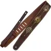 Image de Richter 1778 Raw II Concho Brown Old Brass sangle de guitare
