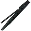 Image de Richter 1972 Black Springbreak I Nappa Guitar Strap sangle de guitare en cuir avec rembourrage
