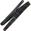 Image de Richter 1504MD-GB-R Mike Dirnt Signature, Black / Red Stitching, sangle de guitare