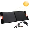 Image de Technaxx Panneau solaire pliable 100W TX-206 chargeur solaire monocristallin portable pour toutes les stations électriques courantes avec sorties USB-A/USB-C/XT60/DC7909/MC4/Anderson