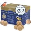 Image de Lyra Pet® 200 x 90 g Boulettes de mésanges sans Filet | Nourriture pour Oiseaux Toute l'année | Fournisseur d'énergie pour Les Oiseaux Sauvages | Riche en minéraux | Gras & Nutritif | pour mangeoires